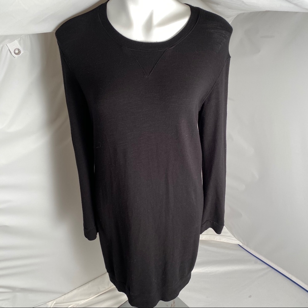 Monrow long sleeve sweatshirt maternity dress